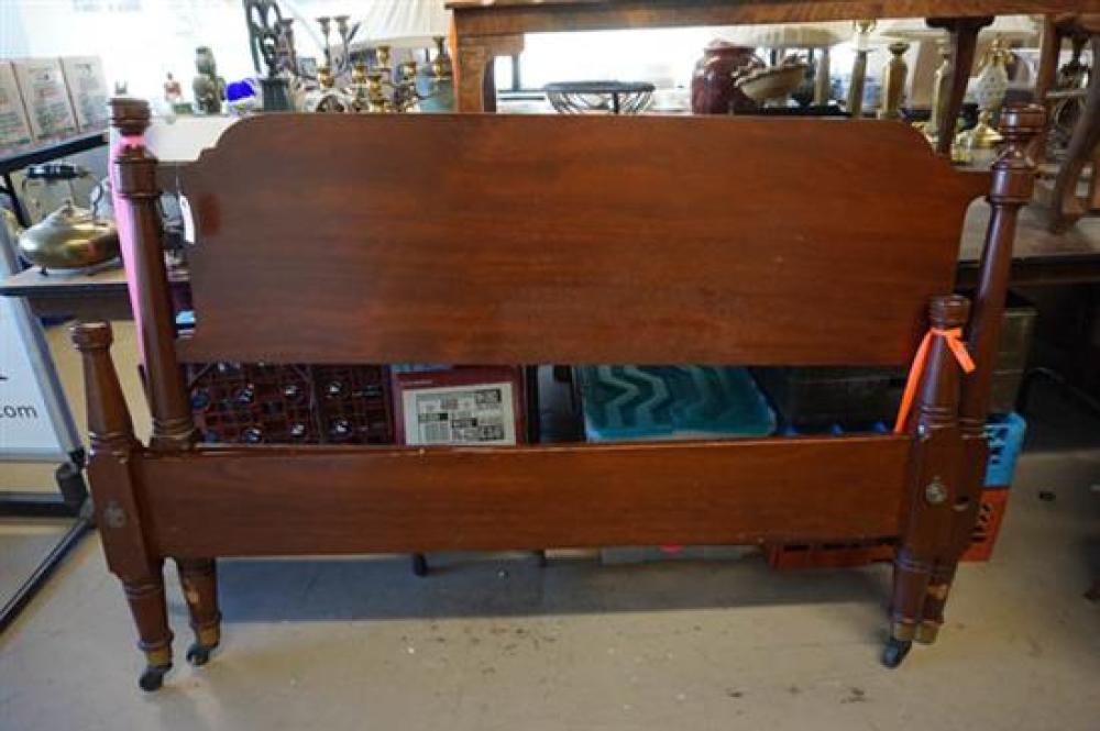 MAHOGANY DOUBLE BEDSTEADMahogany