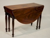 MAHOGANY DOUBLE DROP LEAF GATE