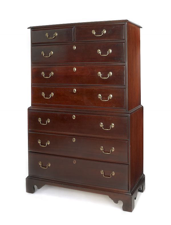 Mahogany dresser with mirror by