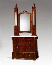 Mahogany dressing bureau    ph