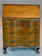 Mahogany Drop-leaf DeskThree d