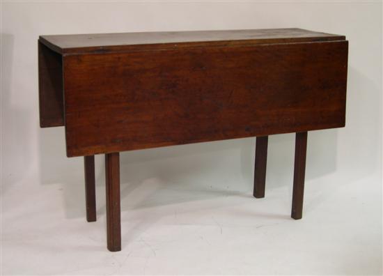Mahogany drop leaf dining table 