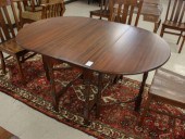 MAHOGANY DROP-LEAF GATELEG BRE