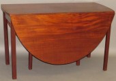MAHOGANY DROPLEAF DINING TABLE