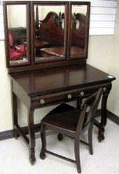 MAHOGANY EMPIRE REVIVAL DRESSI