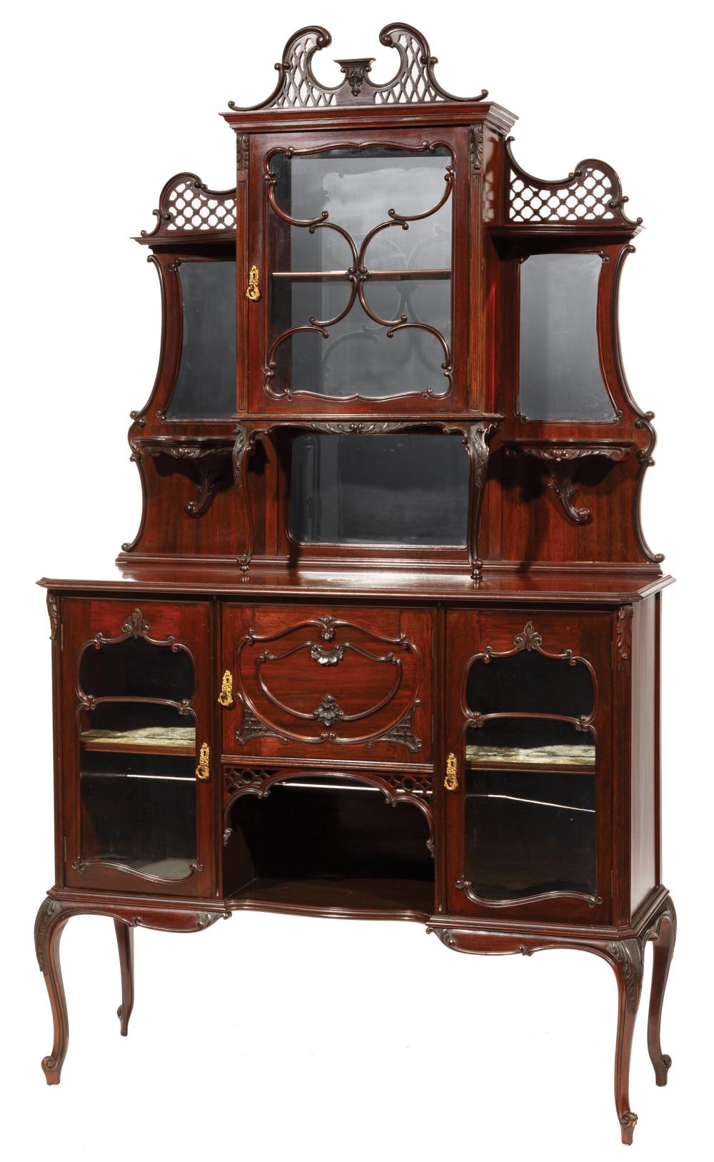 MAHOGANY ETAGEREMahogany Etagere