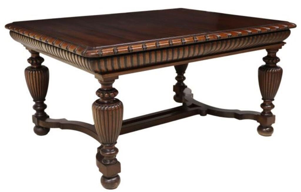 MAHOGANY EXTENSION DINING