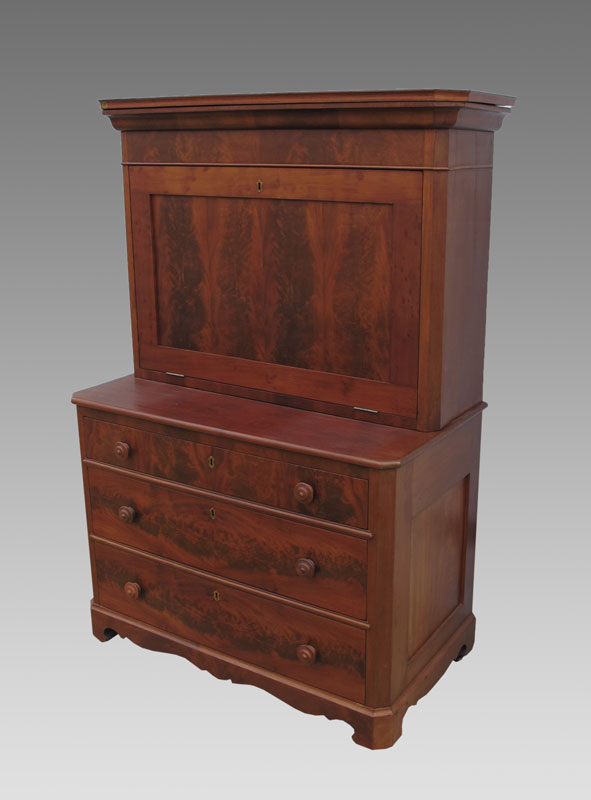 MAHOGANY FALL FRONT EMPIRE