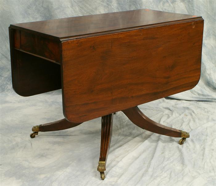Mahogany Federal drop leaf