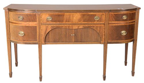 MAHOGANY FEDERAL STYLE SIDEBOARD,