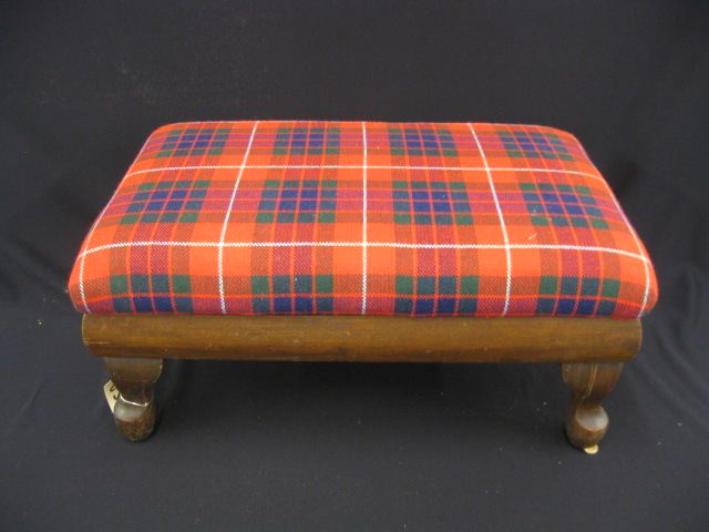 Mahogany Footstool.