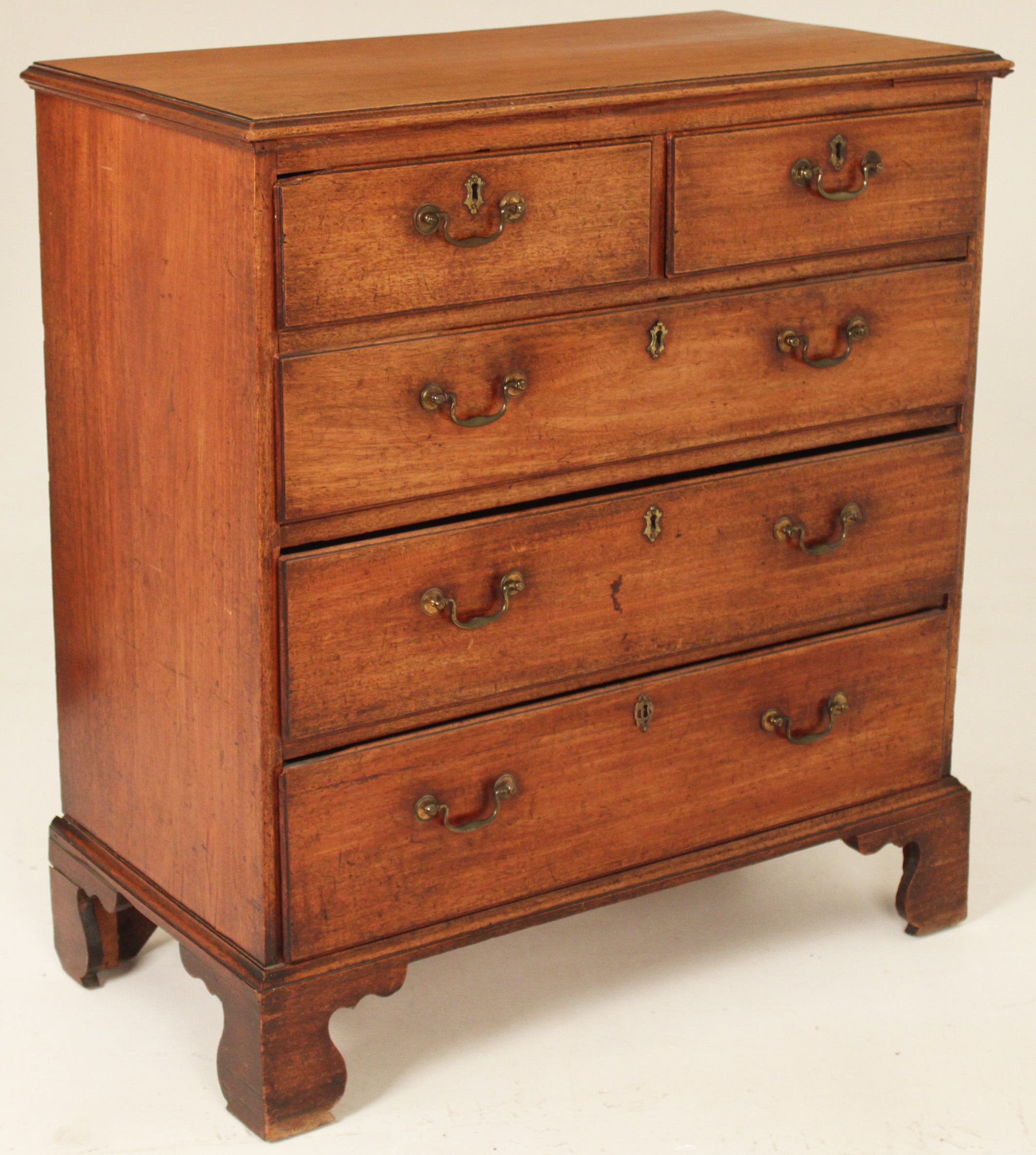MAHOGANY GEORGE III ENGLISH CHEST