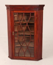 MAHOGANY GEORGE III HANGING CO