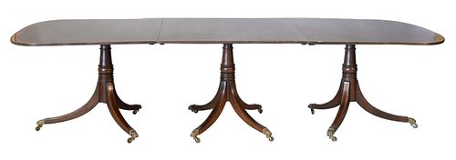 MAHOGANY GEORGE IV STYLE TRIPLE