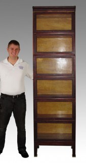 MAHOGANY HALF WIDE 6 STACK BAR