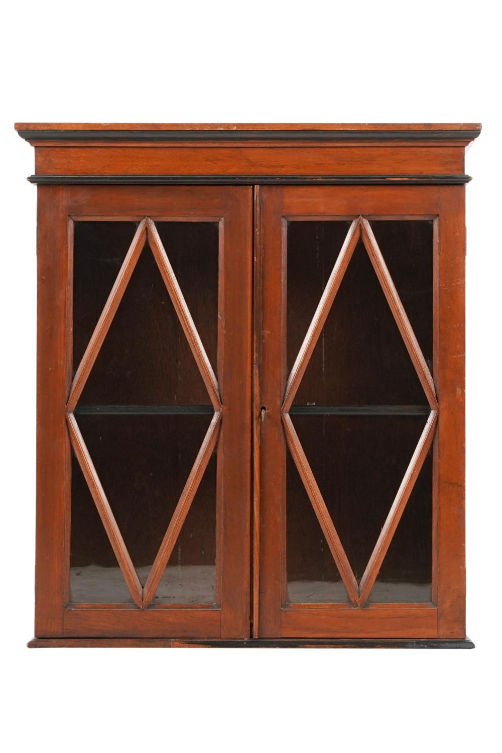 MAHOGANY HANGING CABINETwith
