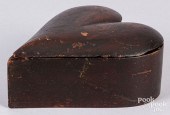 MAHOGANY HEART SHAPED DRESSER