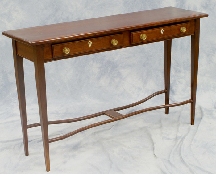Mahogany Hepplewhite console
