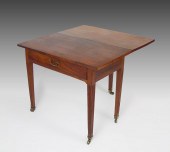 MAHOGANY HEPPLEWHITE DROP LEAF