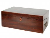 MAHOGANY INLAID LAP DESKwith b