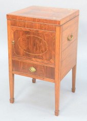 MAHOGANY INLAID WASHSTAND HAVI