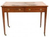 MAHOGANY INLAID WRITING TABLEM