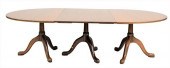 MAHOGANY KITTINGER TRIPLE PEDE