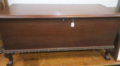 MAHOGANY LANE CEDAR CHEST ON A