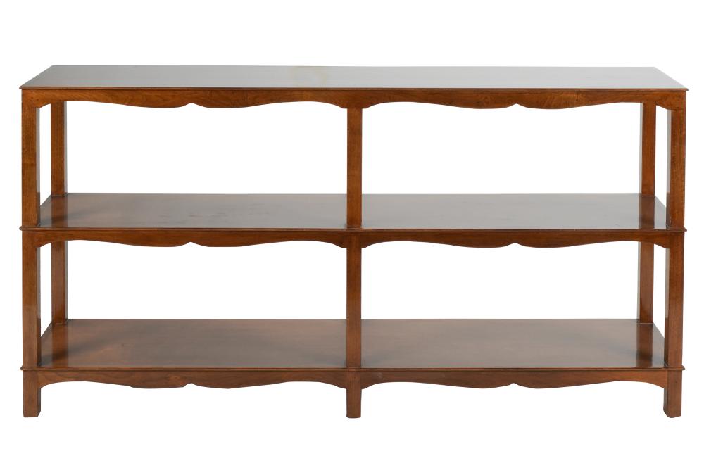 MAHOGANY LOW TIERED SOFA
