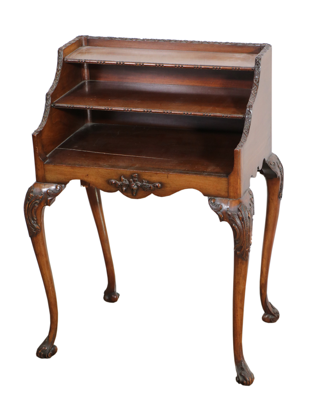 MAHOGANY MAGAZINE STAND Custom