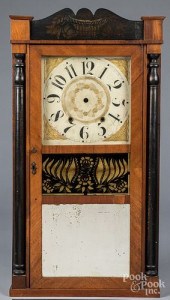 MAHOGANY MANTEL CLOCKMahogany