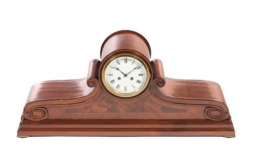 MAHOGANY MANTLE CLOCKMahogany