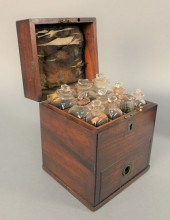MAHOGANY MEDICAL APOTHECARY BO