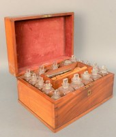MAHOGANY MEDICAL APOTHECARY BO