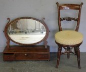 Mahogany Music Chair and a Sha