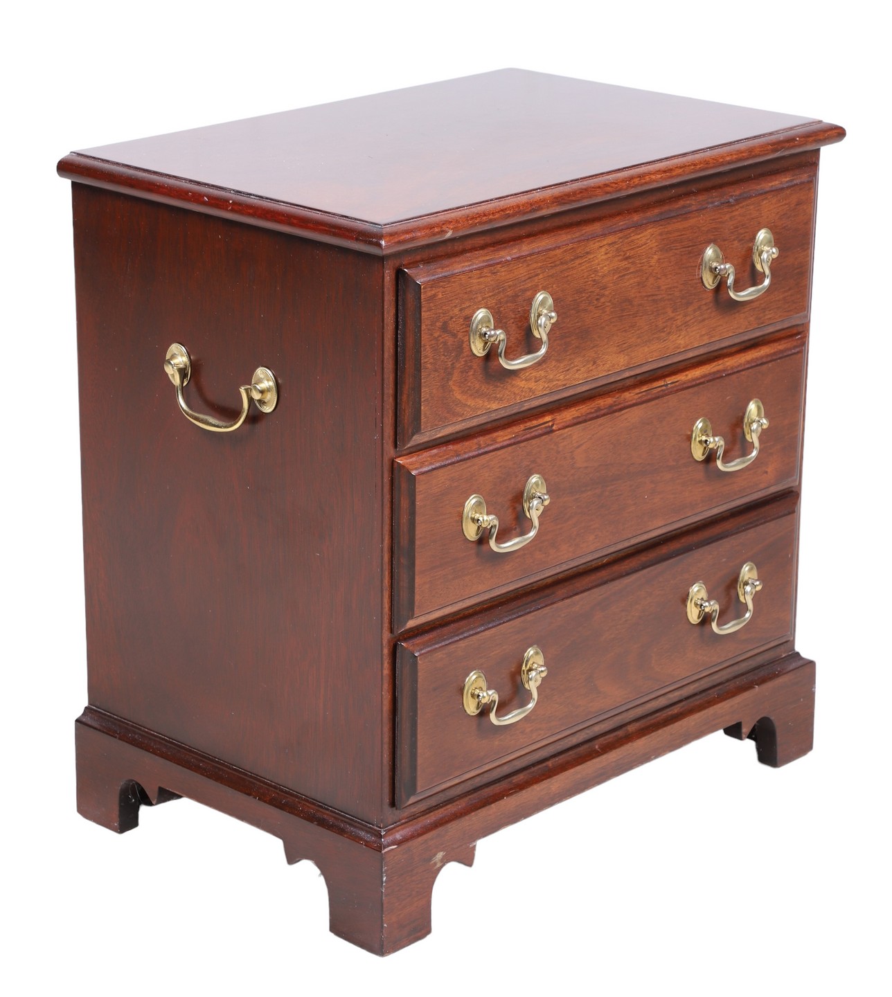 Mahogany nighstand, three