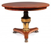 MAHOGANY, PARCEL EBONIZED AND