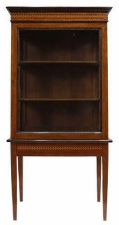 MAHOGANY PARQUETRY SLIDING DOO