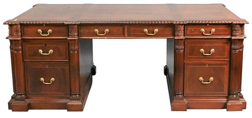MAHOGANY PARTNERS DESKMahogany