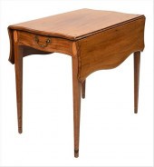 MAHOGANY PEMBROKE DROP LEAF TA