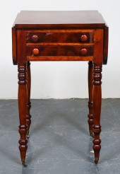 MAHOGANY PEMBROKE DROP LEAF TW