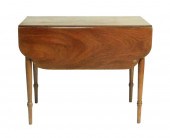 MAHOGANY PEMBROKE SHERATON TAB