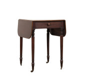 MAHOGANY PEMBROKE TABLE W/ BRA