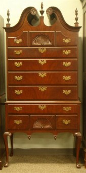 Mahogany Queen Anne style 2 pi
