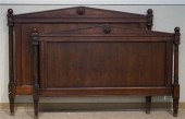 MAHOGANY QUEEN BEDSTEADMahogan
