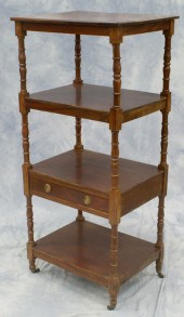Mahogany Regency 4 tier dumb w
