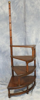 Mahogany Regency style library