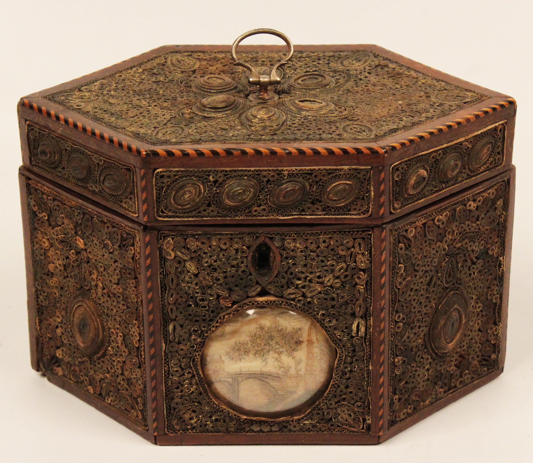 MAHOGANY ROLLED PAPER ENGLISH TEA