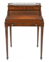 MAHOGANY ROLLTOP DESK20th cent