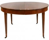 MAHOGANY ROUND DINING TABLEMah
